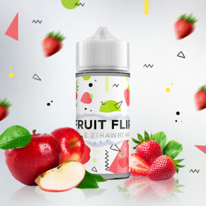 Fruit Flip - Apple Strawberry - 100 ml - Imagem 1