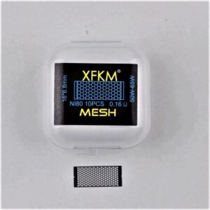 XFKM - Coil DL - Ni80 (Nichrome) - Mesh - 0.16 ohm - Imagem 1