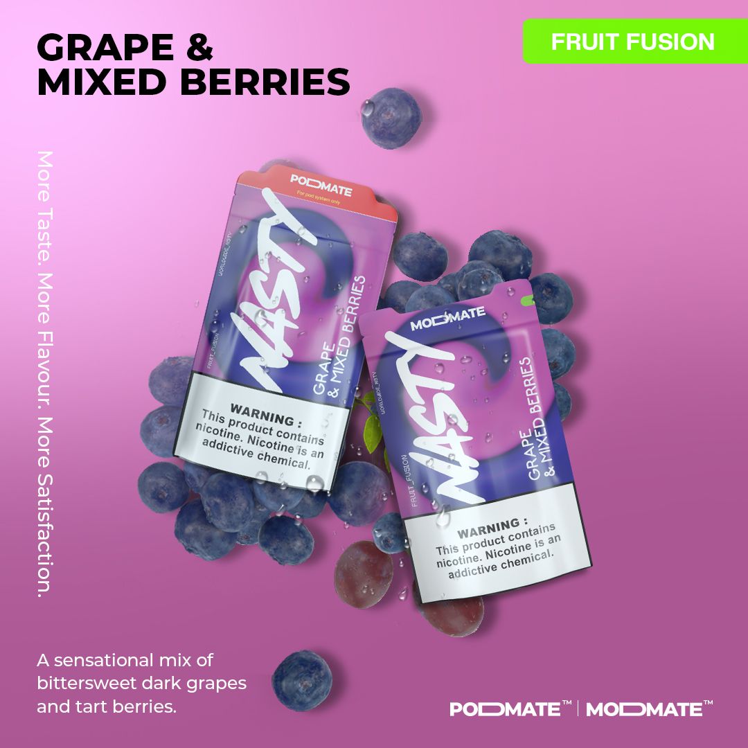 Grape and Mixed Berry podmate