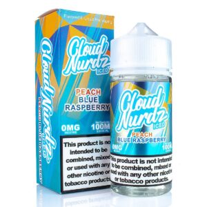 Cloud Nurdz - Peach Blue Raspberry - 100 ml - Imagem 1