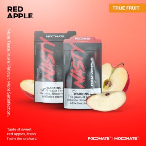 Nasty - Modmate - True Fruit - Red Apple - 60 ml - Imagem 1