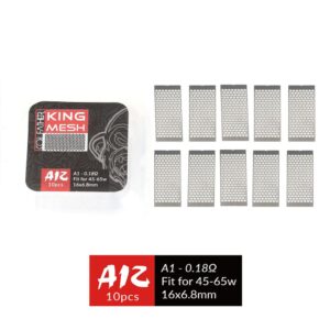 Coil Father - Coil DL - A1 (Kanthal) - King Mesh - 0.18 ohm - Imagem 1