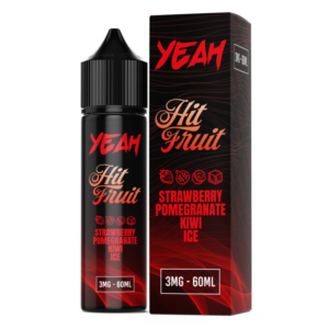 Yeah - Hit Fruit- Strawberry Pomegranate Kiwi Ice - 60 ml - Imagem 1