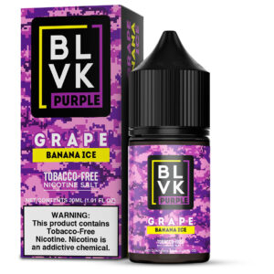 BLVK - Purple - Grape Banana Ice - 30 ml - Imagem 1