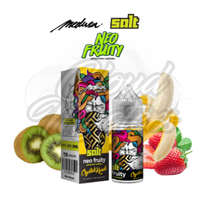 Medusa Juice - Neo Fruity Series - Crystal Kandi - Strawberry Banana Kiwi - 30 ml - Imagem 1