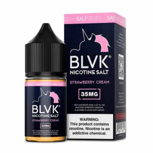 BLVK - Nicotine Salt - Strawberry Cream - 30 ml - Imagem 1