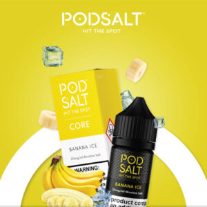 Pod Salt - Core - Banana Ice - 30 ml - Imagem 1