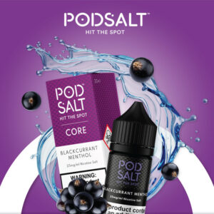 Pod Salt - Core - Blackcurrtant Menthol - 30 ml - Imagem 1