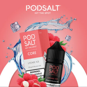 Pod Salt - Core - Lychee Ice - 30 ml - Imagem 1