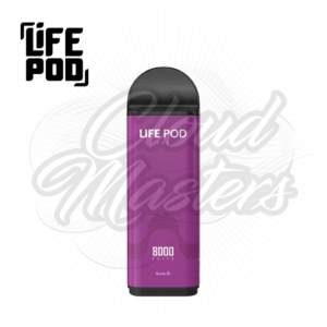Life Pod - Neo Pro/Life Pod Eco Refill (Cartucho/Cartbridge) – Grape Ice- 8K Puffs (NÃO ACOMPANHA BASE/APARELHO)