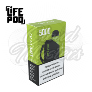 Life Pod - Eco Kit (Aparelho + Cartucho) - Spearmint - 5000 Puffs - Imagem 2