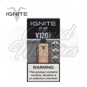Ignite - V120 Pro - Icy Mint - Rose Gold - até 12.000 Puffs - Imagem 1