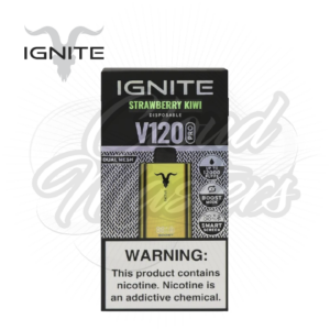 Ignite - V120 Pro - Strawberry Kiwi - Gold - até 12.000 Puffs - Imagem 1