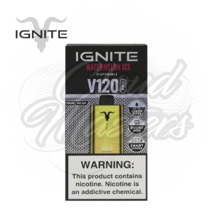 Ignite - V120 Pro - Watermelon Ice - Gold - até 12.000 Puffs - Imagem 1