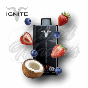 Ignite - V300 - Blueberry Strawberry Coconut - até 30.000 Puffs - Imagem 1