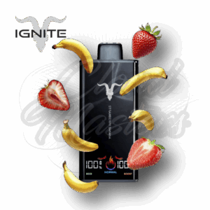 Ignite - V300 - Strawberry Banana - até 30.000 Puffs - Imagem 1