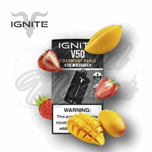 Ignite - V50 - New Edition - Strawberry Mango - até 5.000 Puffs - Imagem 1