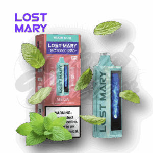 Lost Mary - MO20000 Pro - Miami Mint - até 20.000 Puffs - Imagem 1