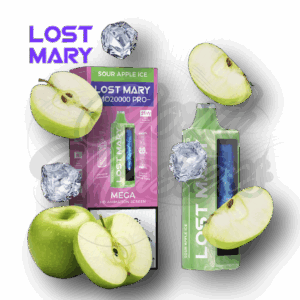 Lost Mary - MO20000 Pro - Sour Apple Ice - até 20.000 Puffs - Imagem 1