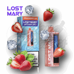 Lost Mary - MO20000 Pro - Strawberry Ice - até 20.000 Puffs - Imagem 1