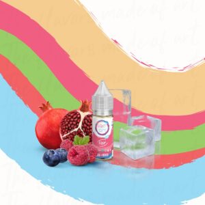 LQD Art – Fusion Art - Blue Razz Pomegranate – 16,5 ml - Imagem 1
