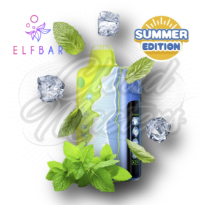 Elfbar- Ice King - Summer Edition - Black Mint - até 40.000 Puffs - Imagem 1