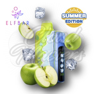 Elfbar- Ice King - Summer Edition - Green Apple Slush - até 40.000 Puffs - Imagem 1