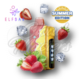 Elfbar- Ice King - Summer Edition - Strawberry Spark - até 40.000 Puffs - Imagem 1