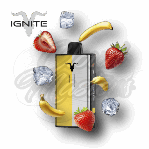 Ignite - Mix - Banana Ice & Strawberry Ice - até 40.000 Puffs - Imagem 1