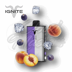 Ignite - Mix - Grape Pop & Peach Ice - até 40.000 Puffs - Imagem 1