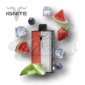 Ignite - Mix - Strawberry Watermelon Ice & Aloe Grape - até 40.000 Puffs