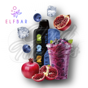 Elfbar- Trio - Blueberry Pom Slushy - até 40.000 Puffs - Imagem 1