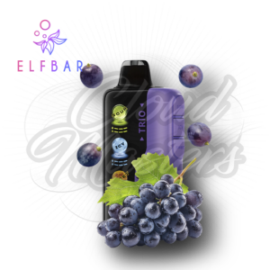 Elfbar- Trio - La Grape - até 40.000 Puffs - Imagem 1