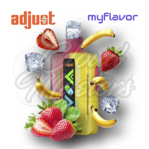 Adjust - My Flavor - Strawberry & Banana - até 40.000 Puffs
