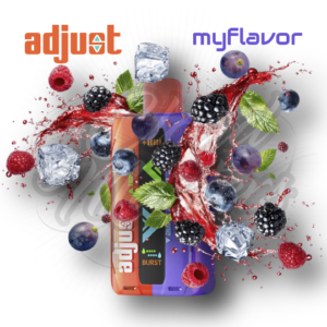 Adjust - My Flavor - Triple Berry & Grape - até 40.000 Puffs