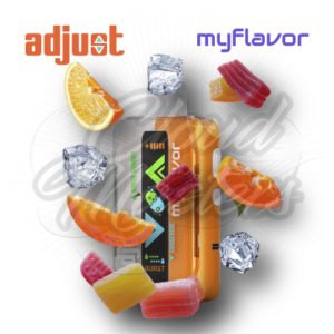 Adjust - My Flavor - Tangerine & White Gummy - até 40.000 Puffs