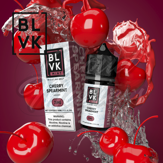BLVK - Mint - Cherry Spearmint