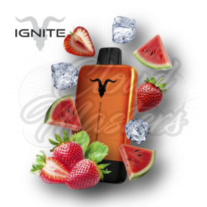 Ignite - V155 - Ultra Slim - Orange - Strawberry Watermelon Ice - até 15.500 Puffs - Imagem 1